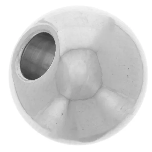 Cuenta redonda aplanada de Acero Inox 12x10 mm x1
