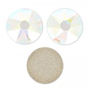 Strass para pegar PureCrystal 8 mm Crystal AB x10|raw }}