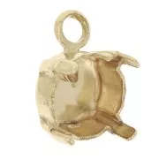 Engaste de garras colgante PureCrystal 1028/1088/1122 8 mm Gold