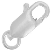 Cierre de langosta de plata 925 10 mm x1