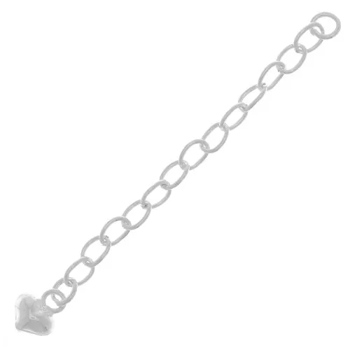 Cadena de extensión 55 mm Plata 925 x10