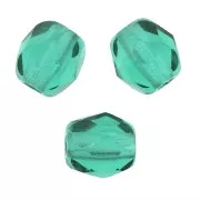 Facetadas 4 mm Emerald  x50
