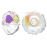 Donuts 8,5x6 mm Cristal AB x25