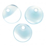 Lentes 6 mm Crystal/Light Blue x50
