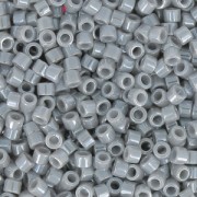 Miyuki Delica 11/0 DB1570 - Gris fantasma opaco con brillo x 100 g