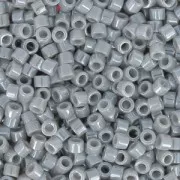 Miyuki Delica 11/0 DB1570 - Gris fantasma opaco con brillo x 100 g