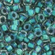 Rocalla Toho 15/0 TO15R264 - Crystal AB Teal Lined