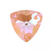 Cabuchón triángulo PureCrystal 4799 9 mm Crystal Peach Delite x 1