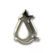 Engaste PureCrystal 4300/4328 13x7,8 mm bronzo