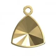 Engaste colgante para PureCrystal Kaleidoscope Triangular 4799 9 mm dorado x1