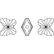 Mariposa PureCrystal 5754 8 mm Light Rose x1