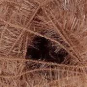 Creative Bubble - Hilo para ganchillo DIY Esponja tawashi Marrón x50g