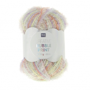 Creative Bubble - Hilo para ganchillo DIY Esponja tawashi Mix Pastel x50g