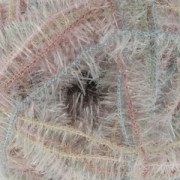 Creative Bubble - Hilo para ganchillo DIY Esponja tawashi Rosa Patine x50g