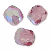 Amethyst - Facetadas 4 mm Amethyst AB x50 Facetadas 4 mm Amethyst AB x50