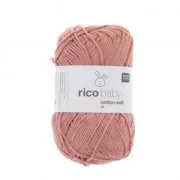 Lana Rico Baby Cotton Soft dk - Rico Design - Rosa Oscuro 061 x 50g