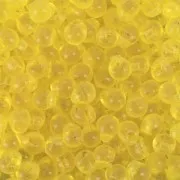 Mini-gotas Miyuki 3.4 mm DP136 - Transparente Yellow x8g