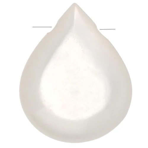 Gota de Nácar gota 10x8 mm Natural x1