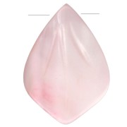 Pétalo de nácar de 14 x 10 mm - Rosa x1