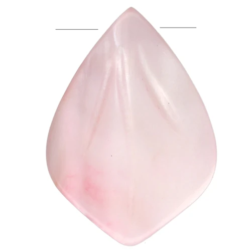 Pétalo de nácar de 14 x 10 mm - Rosa x1