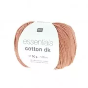 Lana Essentials Algodón Dk Marrón Claro x50g