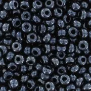 Cuentas de Rocalla Preciosa 11/0 de 2 mm - Jet Hematite x20 g