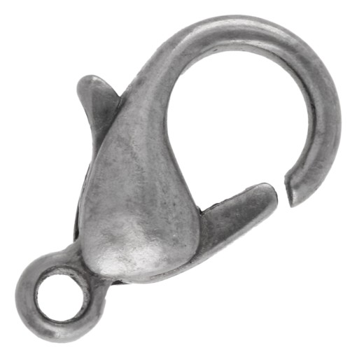 Cierre langosta 12 mm - Gunmetal x1