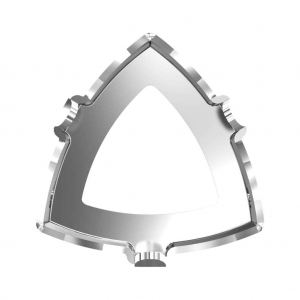 Engaste garras para PureCrystal Kaleidoscope Triangular 4799 9 mm rodiado x1