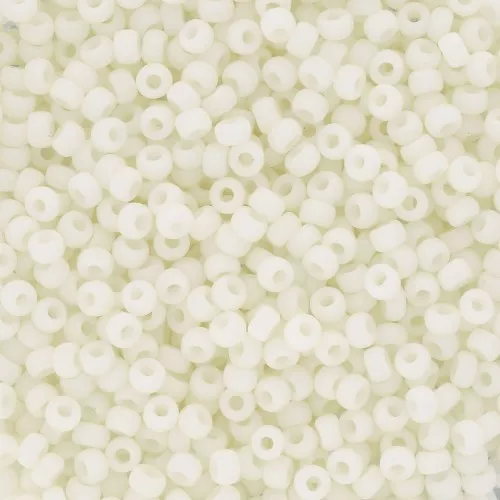 Rocalla Miyuki 11/0 2021 - Opaque Cream Mat