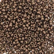 Cuentas Rocalla Miyuki 11/0 457 - Bronce oscuro metalizado x8 g