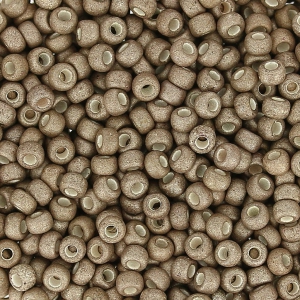 Rocalla Miyuki 11/0 2091 - Met Tarnished Silver Mat