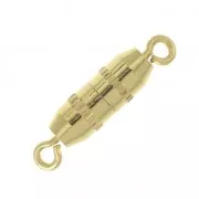 Cierre rosca 10 mm Dorado con oro fino x1