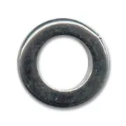 Anilla 13 mm black nickel x6