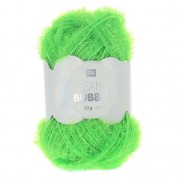 Creative Bubble - Hilo para ganchillo para estropajos Verde fluo  x50g