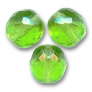Facetadas 14 mm Yellow Peridot x4|raw }}