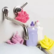 Creative Bubble - Hilo para ganchillo para estropajos Fucsia fluo x50g