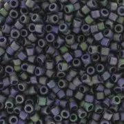 Miyuki Delica 11/0 DB1053 - Mat Metallic Plum Emerald Gold Iris