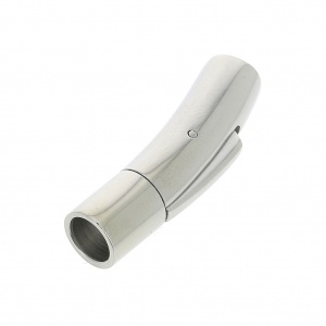 Cierre clip 30x7 mm para cordón 5 mm Acero inoxidable 316L x1