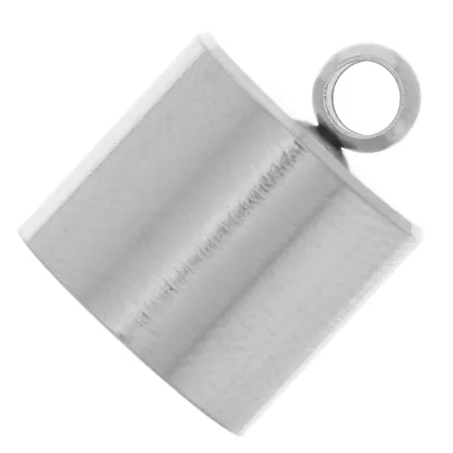 Terminales cilíndricos para cordón 10 mm de Acero inox 303 x4