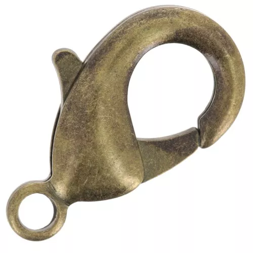 Cierre mosquetón de bronce de 19 mm x1