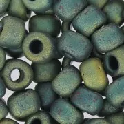 Rocalla Miyuki 6/0 2008 - Metallic Patina Iris Mat