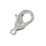 Cierre mosquetón 12 mm Rodiado x5|raw }}