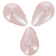 Gotas nacaradas 6x10 mm Light Rose x20