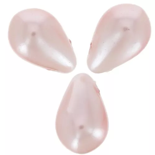Gotas nacaradas 6x10 mm Light Rose x20