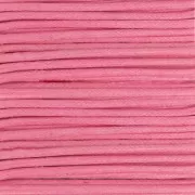 Hilo algodón encerado 2 mm Rosa x5m