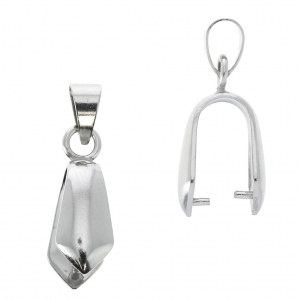 Enganche para colgante 22 mm rodiado x1