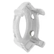 Engaste navette PureCrystal 10x5 mm Rhodié