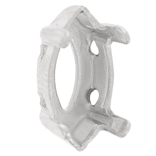 Engaste navette PureCrystal 10x5 mm Rhodié