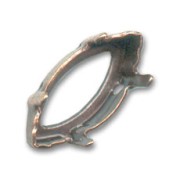 Engaste navette PureCrystal 15x7 mm cobrizo|raw }}