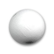 Redondas de madera 15 mm Blanco x5